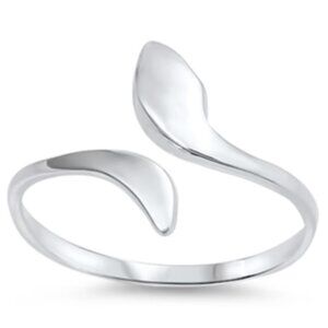 Sterling Silver Snake Toe Ring